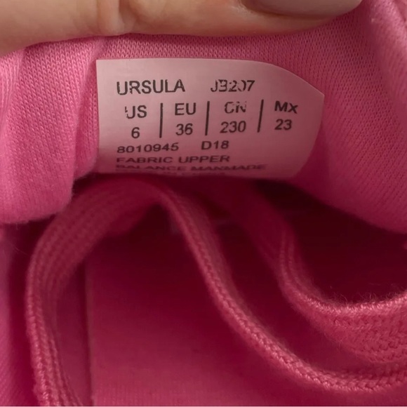 Juicy Couture Black Label Trainers Size UK 3 EU 36 Pink Velvet - Picture 5 of 6